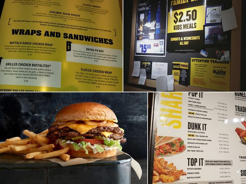 Buffalo Wild Wings Menu