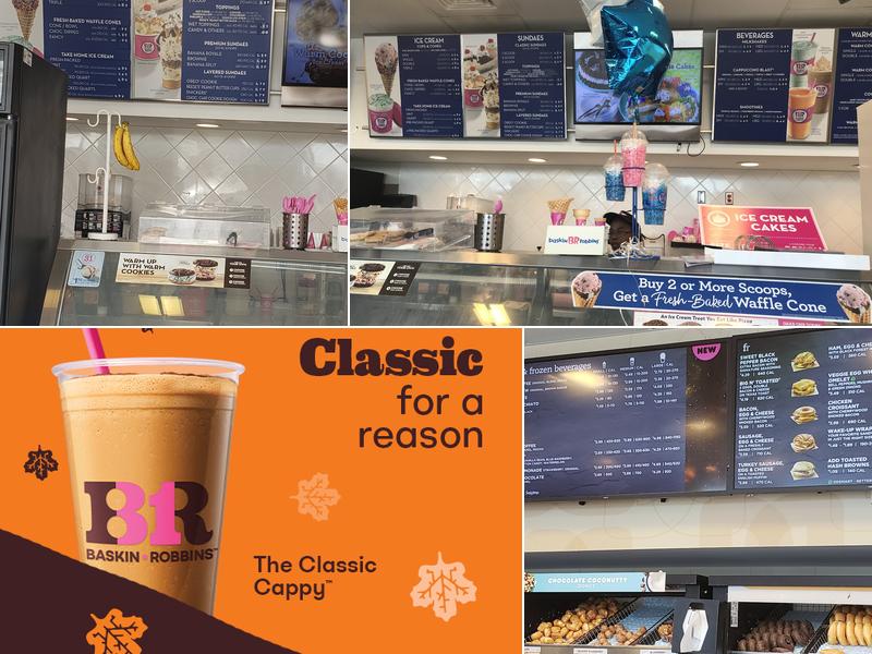 Baskin-Robbins Menu