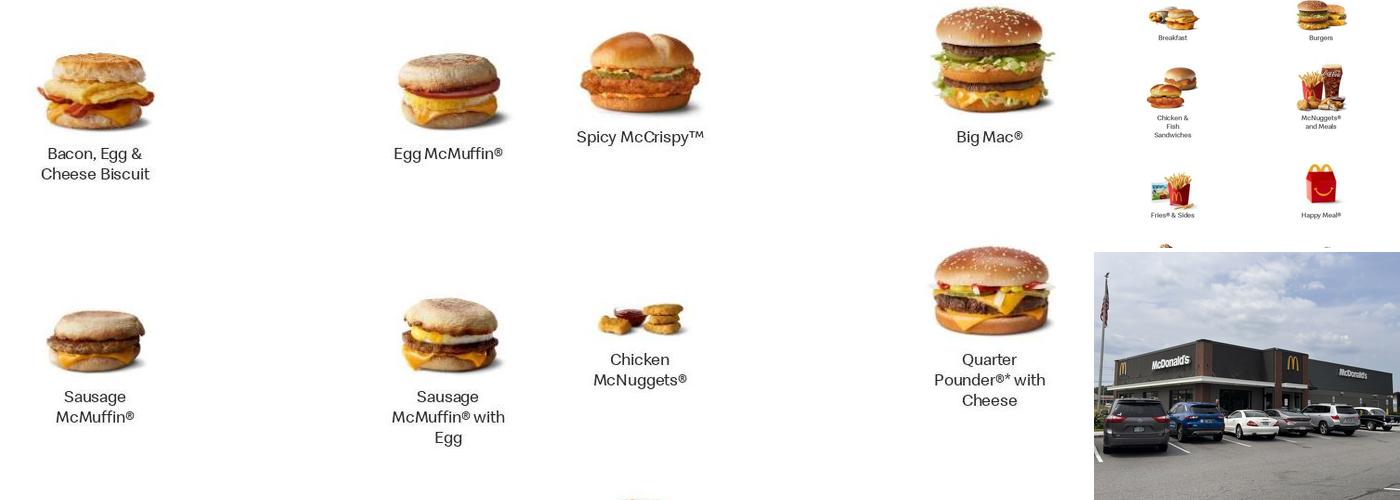 McDonald's Menu
