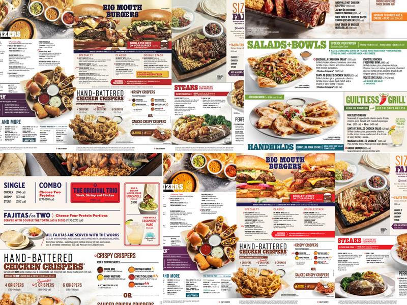 Chili's Grill & Bar Menu