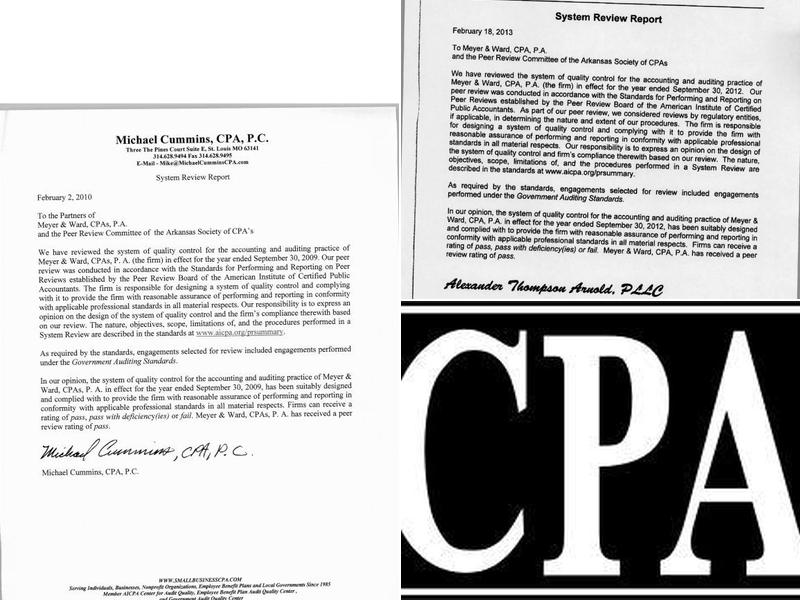 Meyer & Ward CPAS PA: Stephen B Meyer CPA