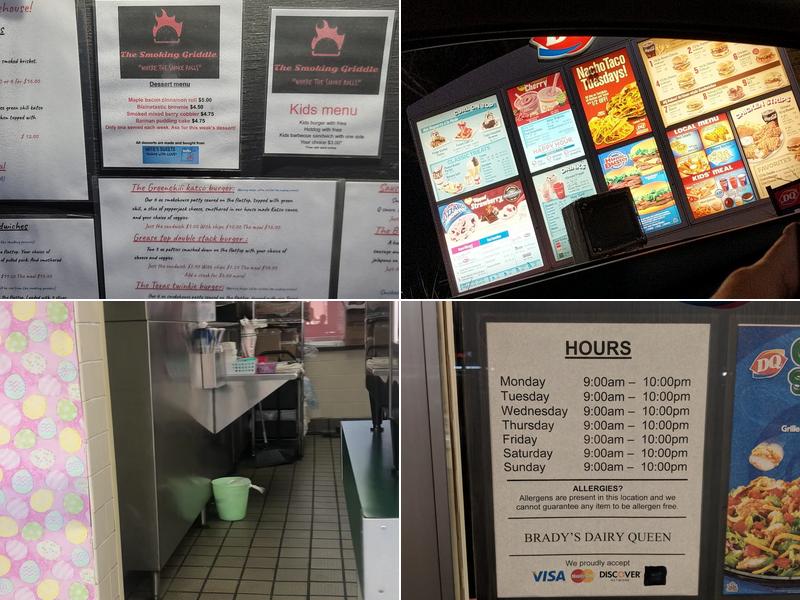 Dairy Queen Menu