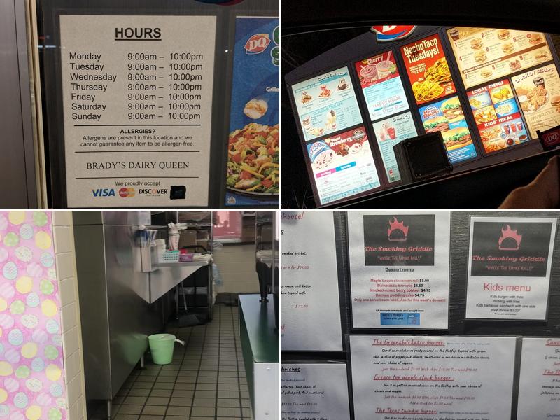 Dairy Queen Menu