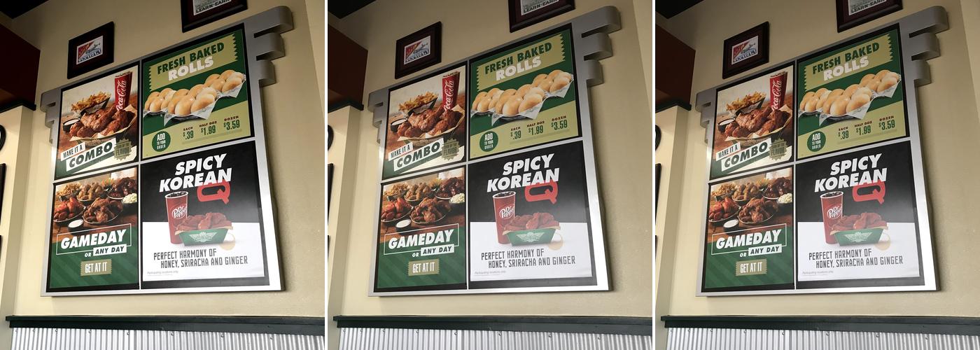 Wingstop Menu