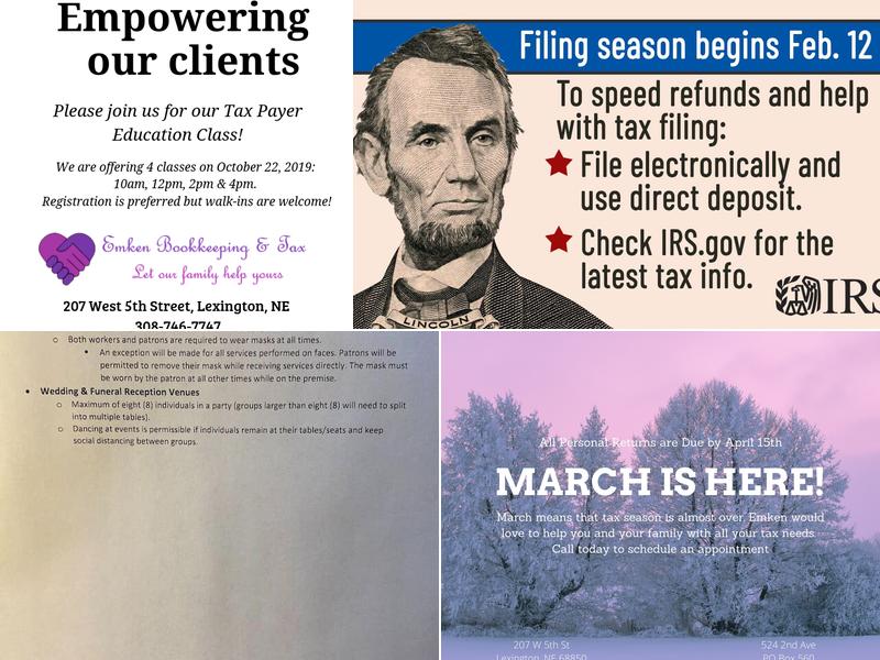 Emken Bookkeeping & Tax Service