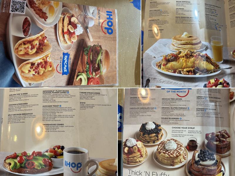 IHOP Menu