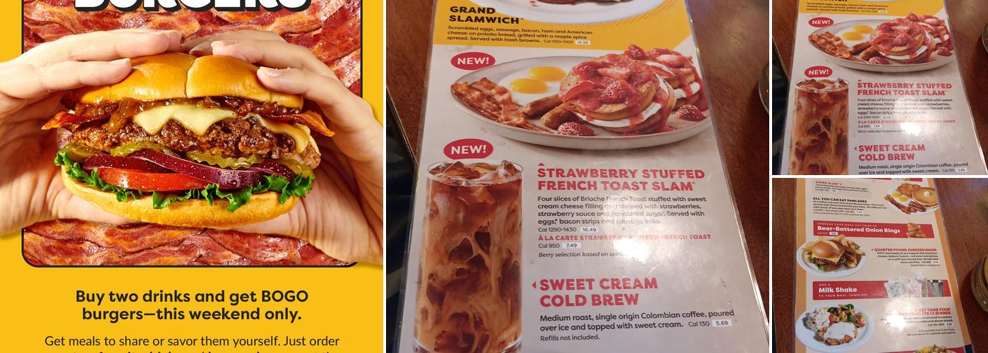 Denny's Menu
