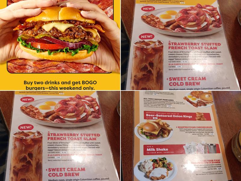 Denny's Menu