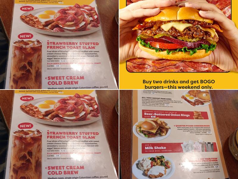 Denny's Menu