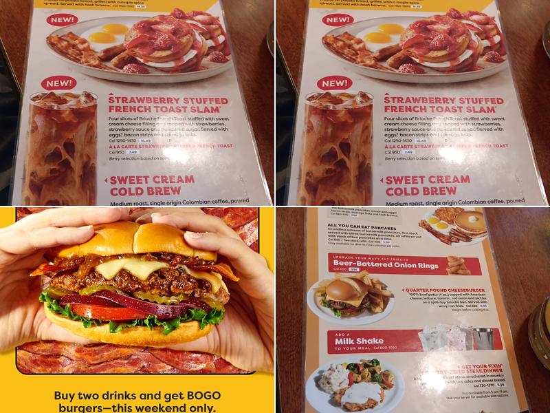 Denny's Menu