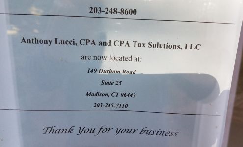 CPA Tax Solutions LLC - Anthony F. Lucci CPA