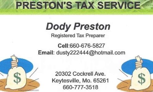 Preston's Tax Service Keytesville