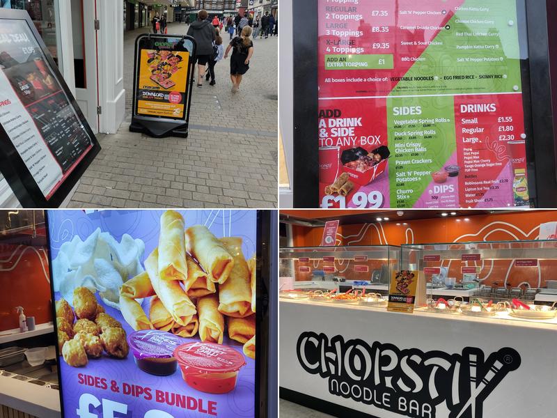 Chopstix - Bromley Menu