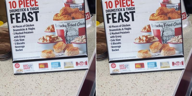 KFC Menu