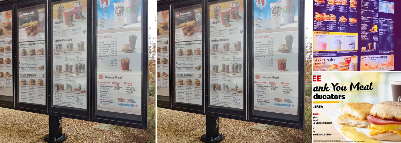 McDonald's Menu