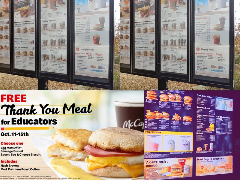 McDonald's Menu