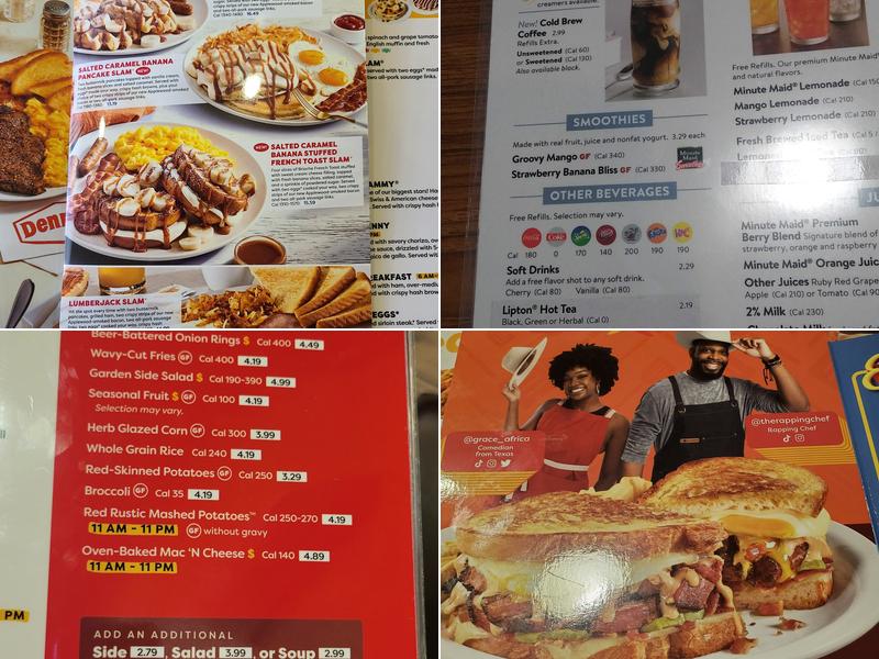 Denny's Menu