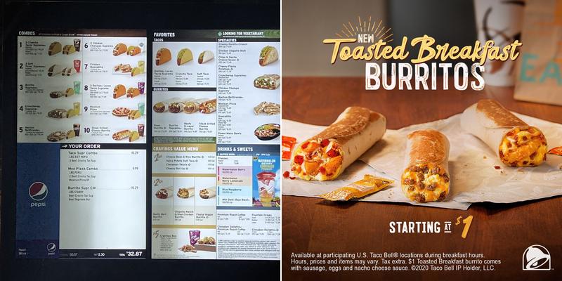 Taco Bell Menu