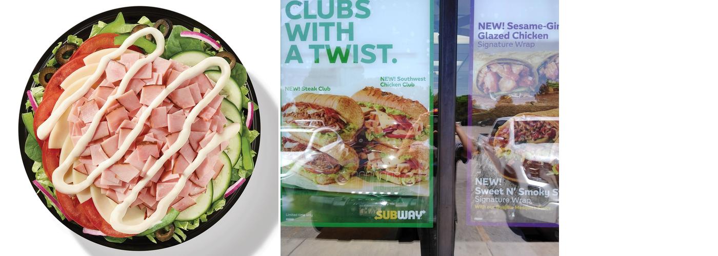 Subway Menu