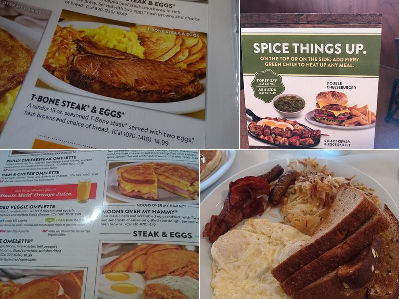 Denny's Menu