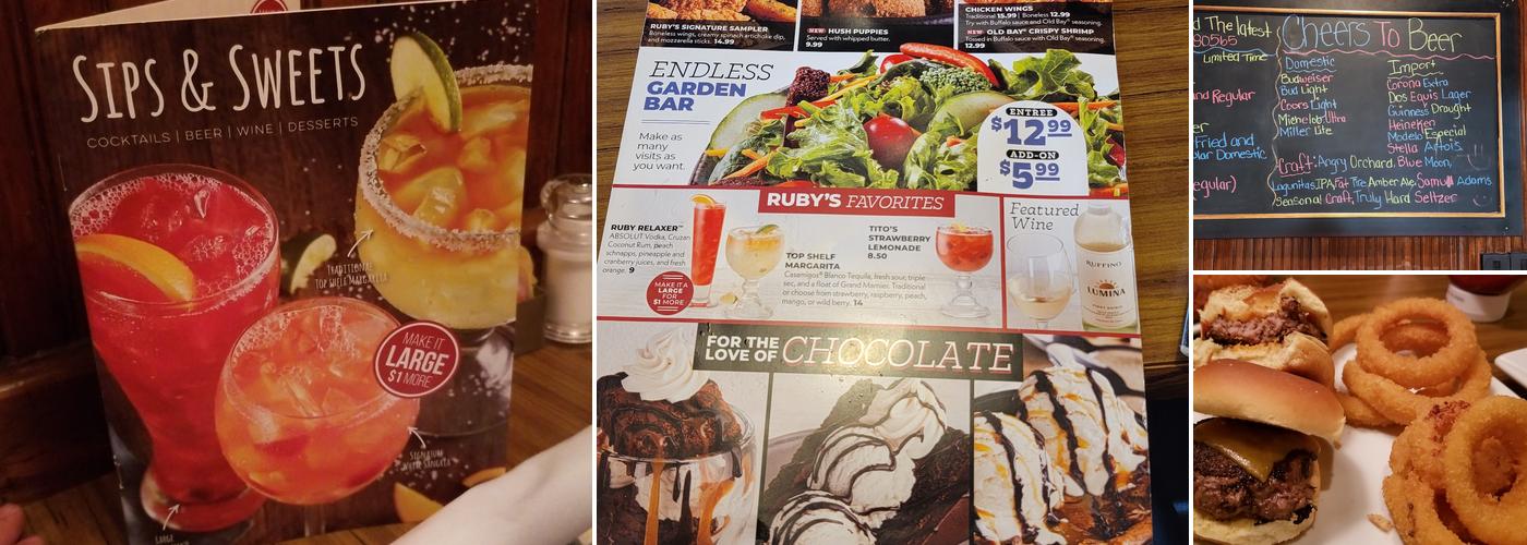 Ruby Tuesday Menu