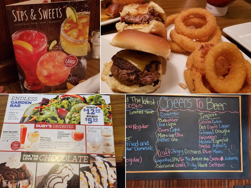 Ruby Tuesday Menu