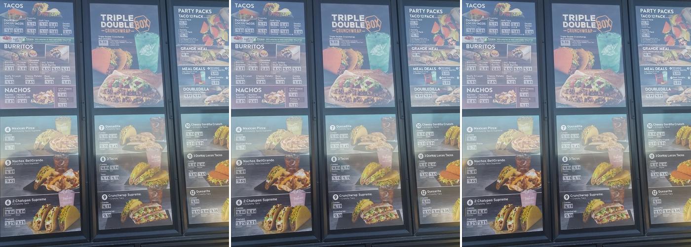 Taco Bell Menu