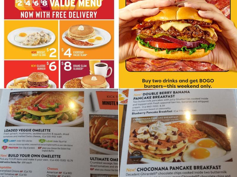 Denny's Menu
