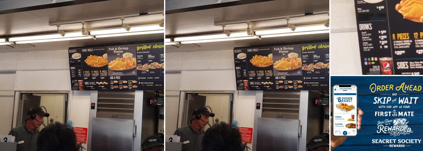 Long John Silver's Menu