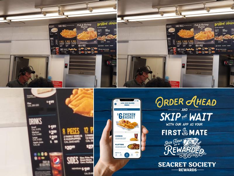 Long John Silver's Menu