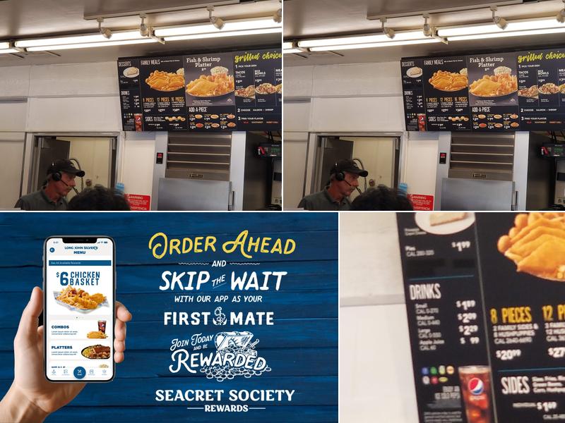 Long John Silver's Menu
