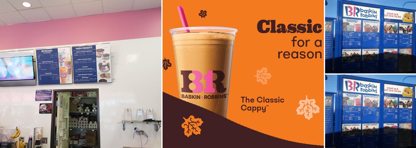 Baskin-Robbins Menu