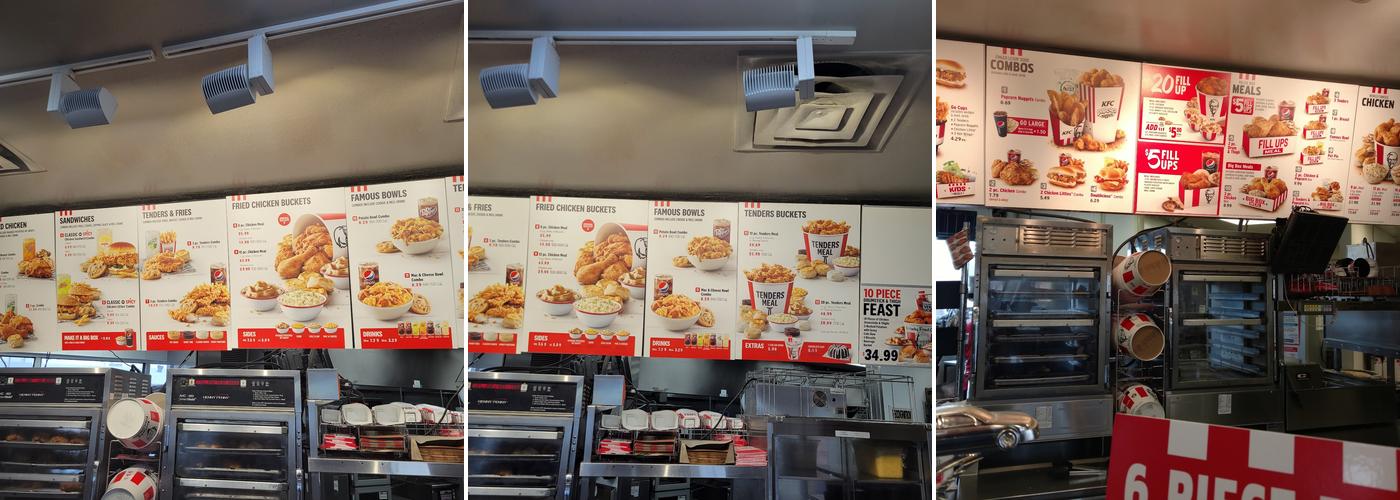 KFC Menu