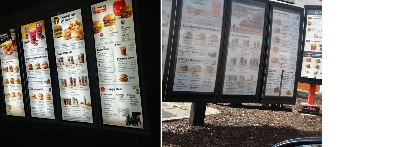 McDonald's Menu
