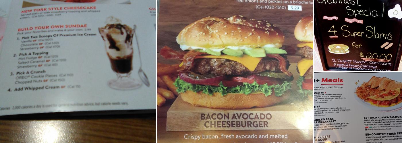 Denny's Menu