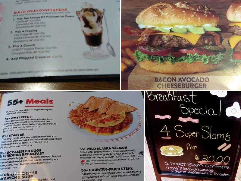 Denny's Menu