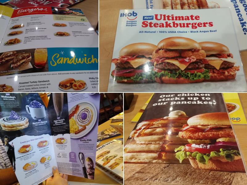 IHOP Menu