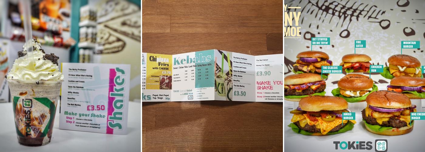 TOKiES Stalybridge Menu