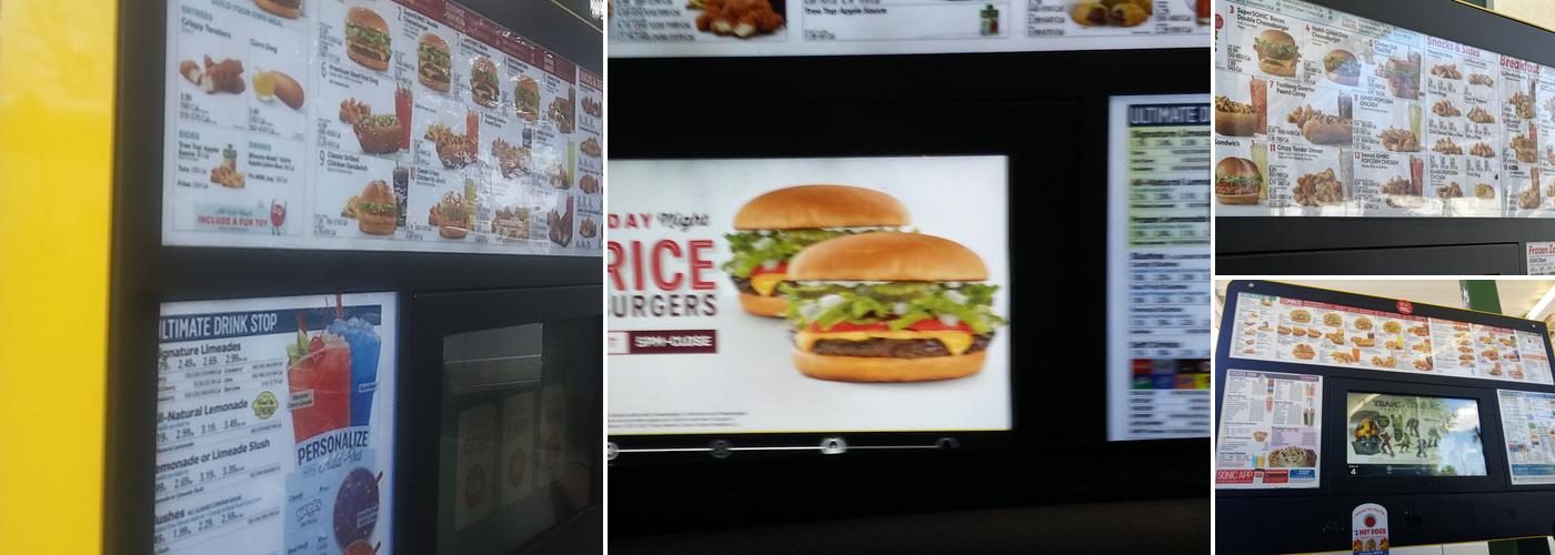 Sonic Drive-In Menu