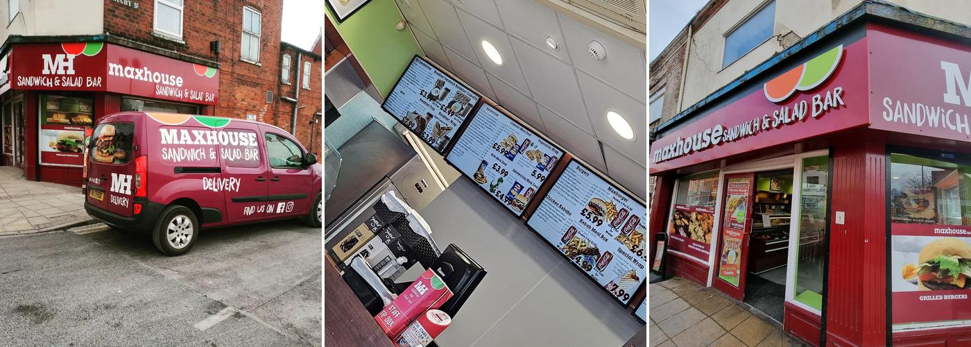 Maxhouse Sandwich and Salad Bar Menu