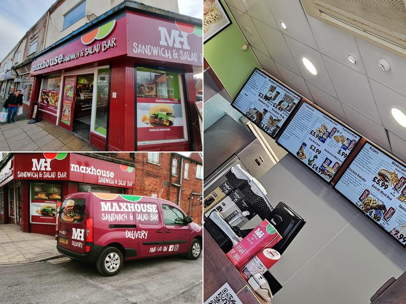 Maxhouse Sandwich and Salad Bar Menu