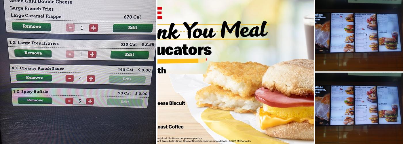 McDonald's Menu