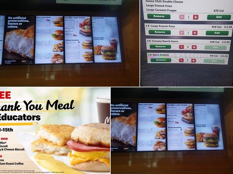 McDonald's Menu