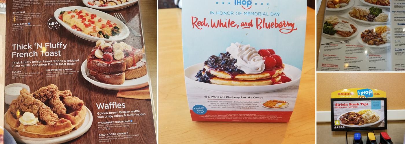 IHOP Menu
