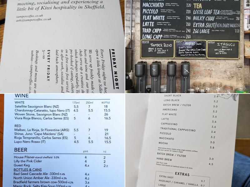 Tamper Sellers Wheel Menu