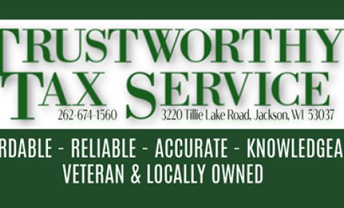 Trustworthy Tax Service LLC 3220 Tillie Lake Rd, Jackson Wisconsin 53037