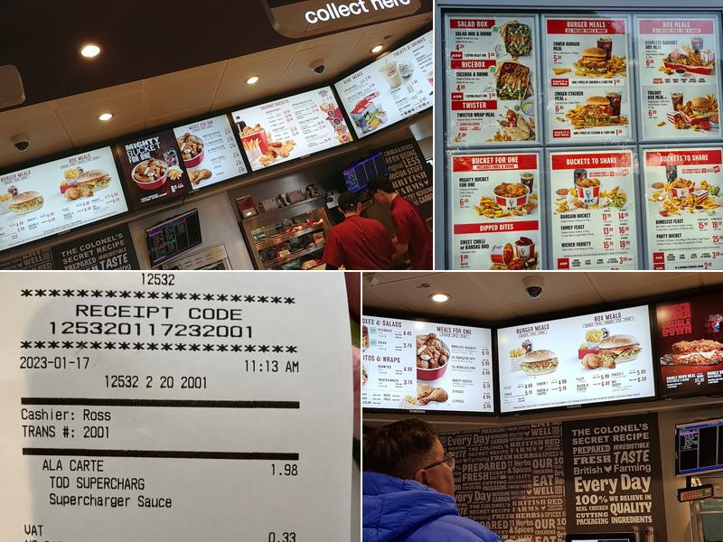 KFC Ayr - Heathfield Retail Park Menu