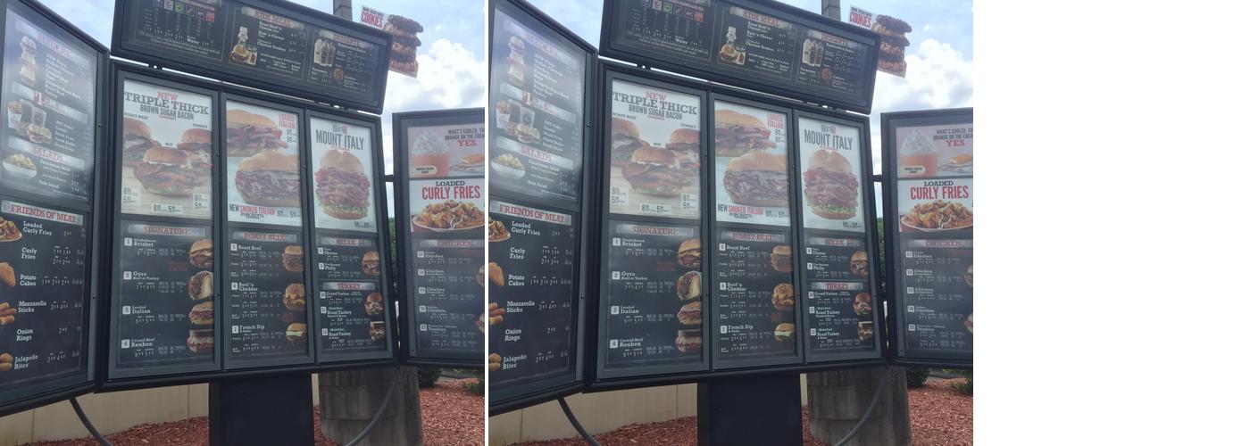 Arby's Menu