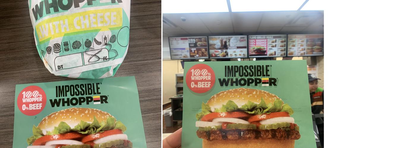 Burger King Menu
