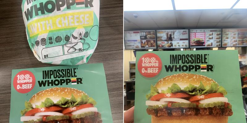 Burger King Menu